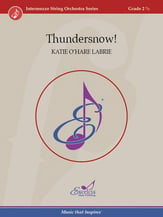 Thundersnow! Orchestra sheet music cover